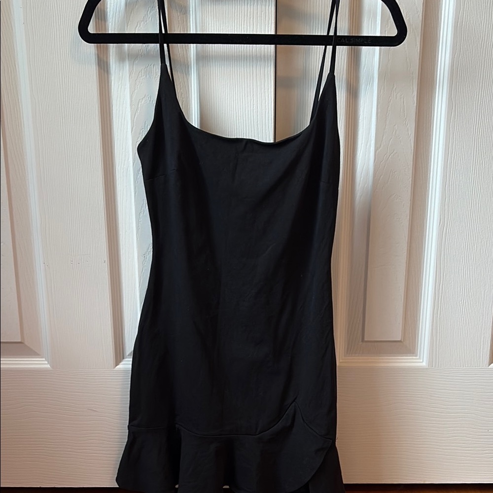 Black Spaghetti Strap Dress